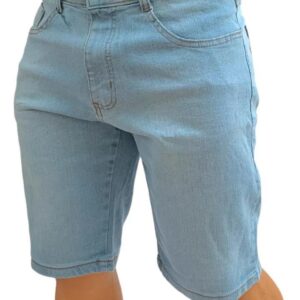 SHORTS  JEANS  COR: AZUL CLARO