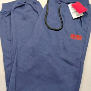 CALÇA MOLETOM 2 BOLSO C / ELÁSTICO E CORDÃO AZUL B