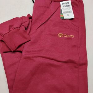 CALÇA MOLETOM 2 BOLSO C / ELÁSTICO E CORDÃO VINHO